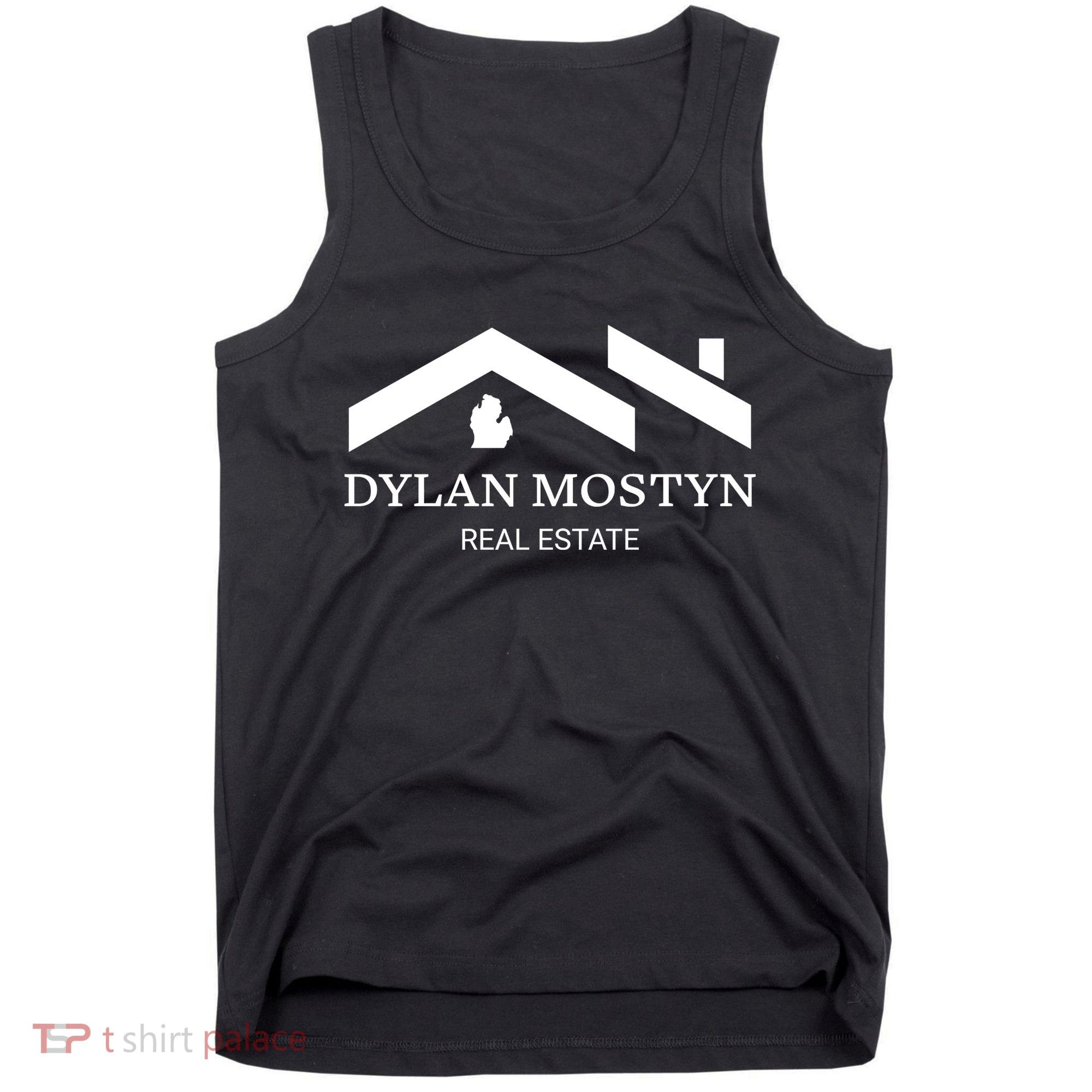 Dylan Mostyn Real Estate Black & White Logo Tank Top