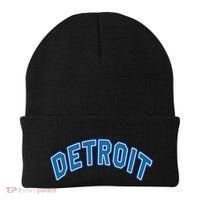 Detroit Michigan Retro Beanie thumb 0