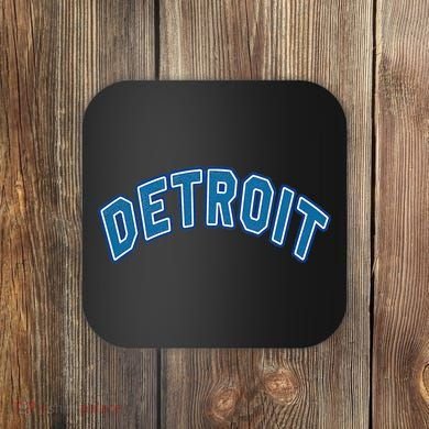 Detroit Michigan Retro Coaster
