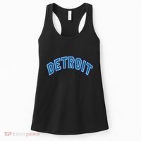 Detroit Michigan Retro Women's Tank Top thumb 0