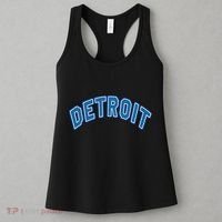 Detroit Michigan Retro Women's Tank Top thumb 3