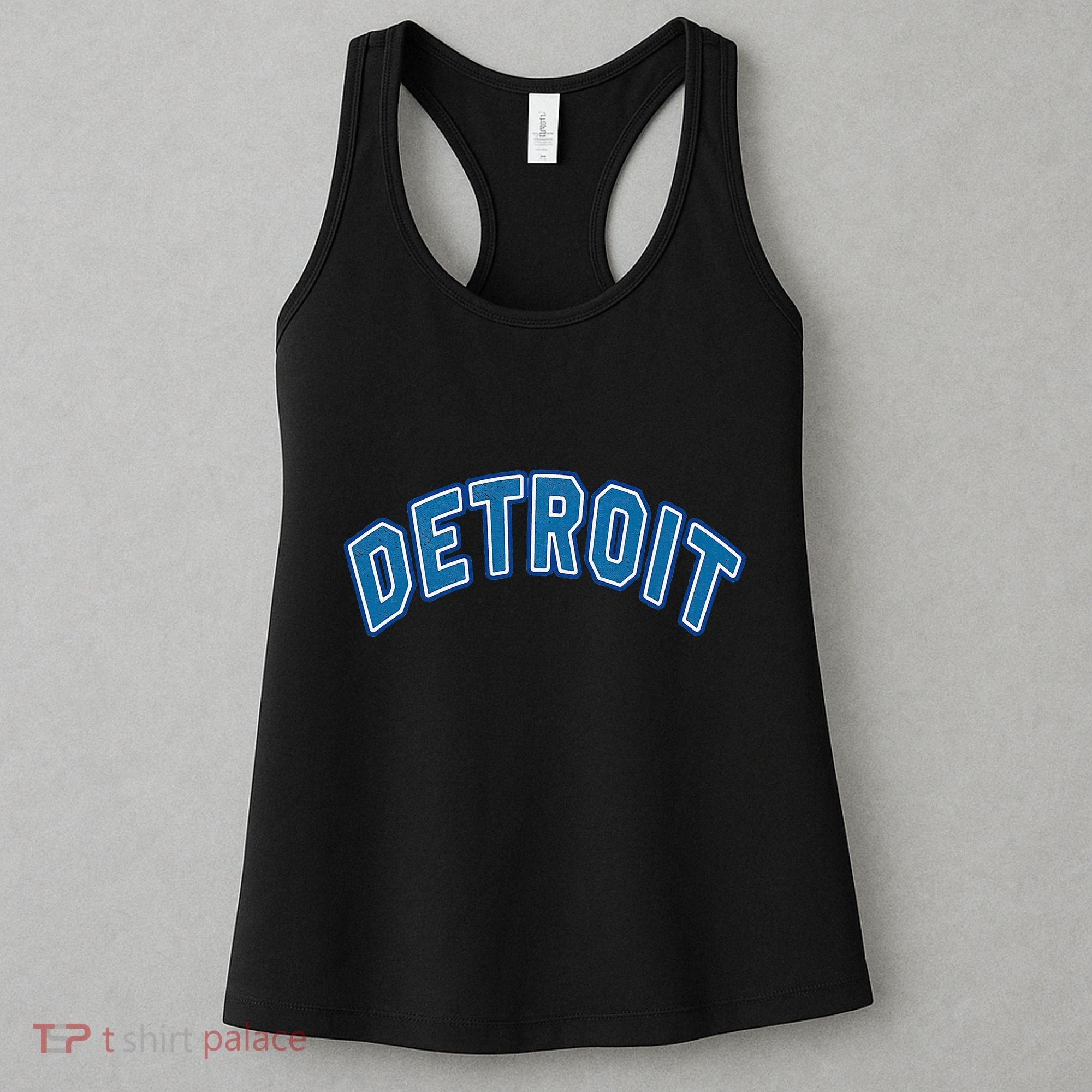 Detroit Michigan Retro Women's Tank Top
