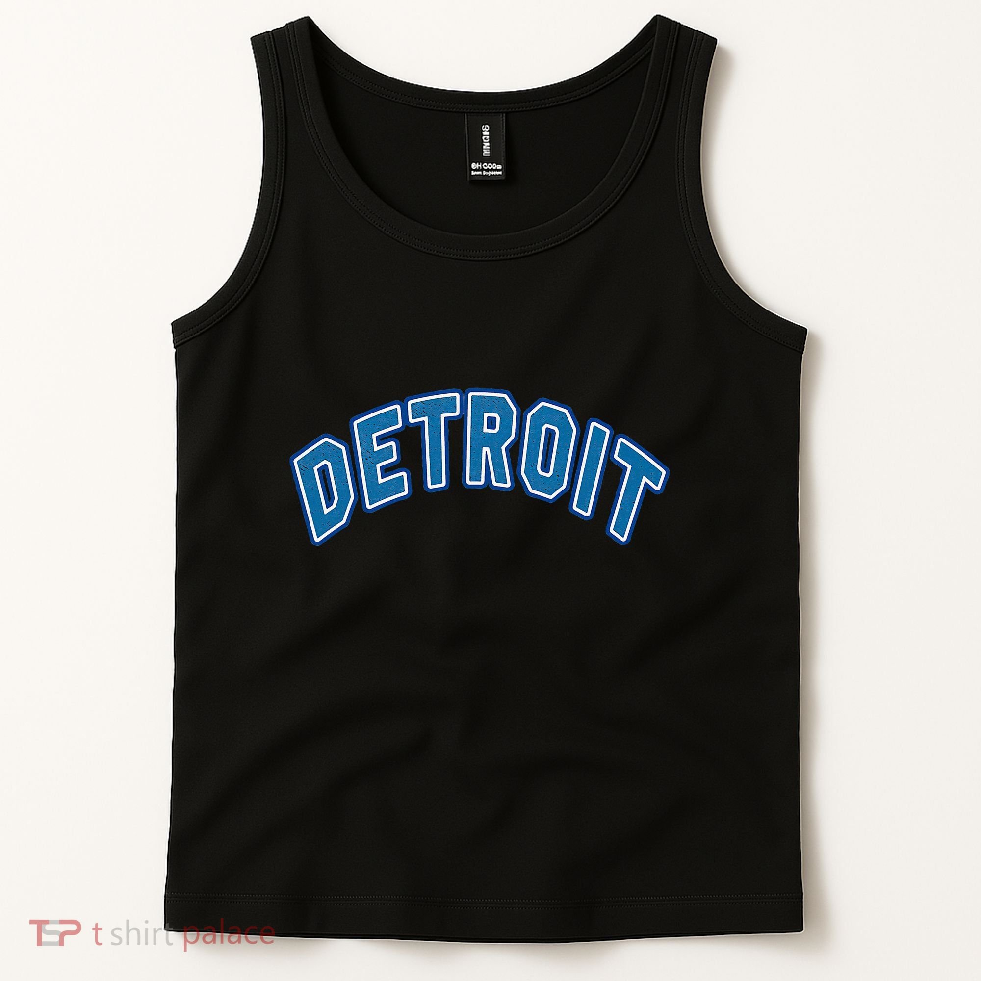 Detroit Michigan Retro Tank Top