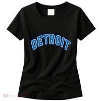 Detroit Michigan Retro Women's T-Shirt thumb 0