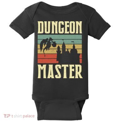 Dungeon Master Retro Baby Bodysuit