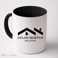 Dylan Mostyn Real Estate Black & White Logo Coffee Mug thumb 0