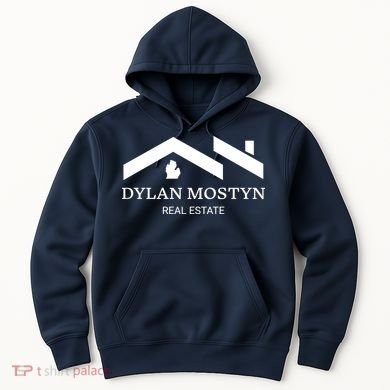 Dylan Mostyn Real Estate Black & White Logo Hoodie