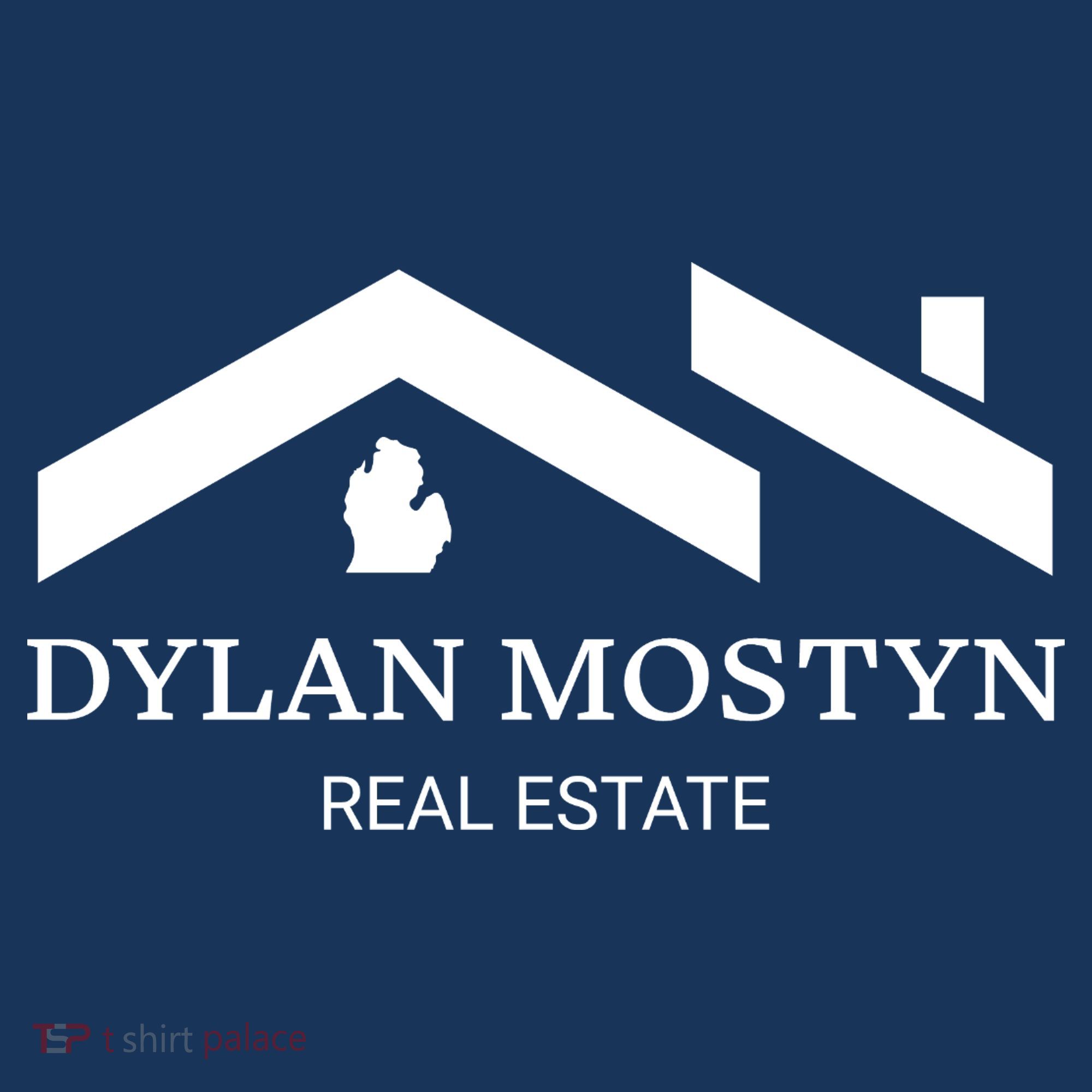 Dylan Mostyn Real Estate Black & White Logo Hoodie