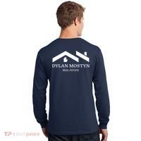 Dylan Mostyn Real Estate Black & White Logo Long Sleeve Shirt thumb 1