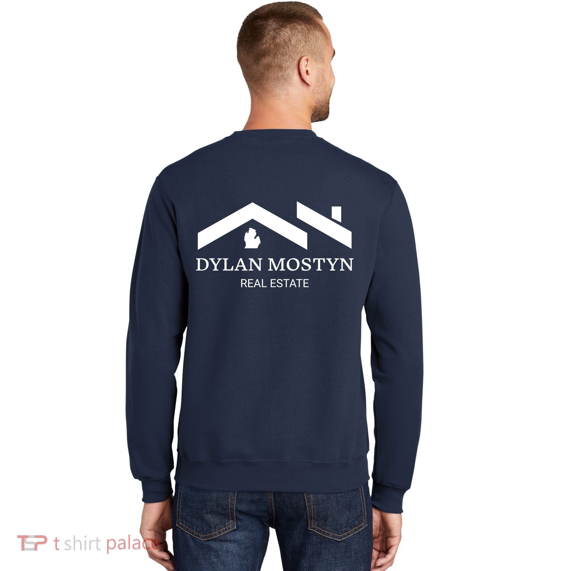 Dylan Mostyn Real Estate Black & White Logo Sweatshirt