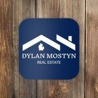 Dylan Mostyn Real Estate Black & White Logo Coaster thumb 0