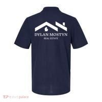 Dylan Mostyn Real Estate Black & White Logo Polo thumb 1