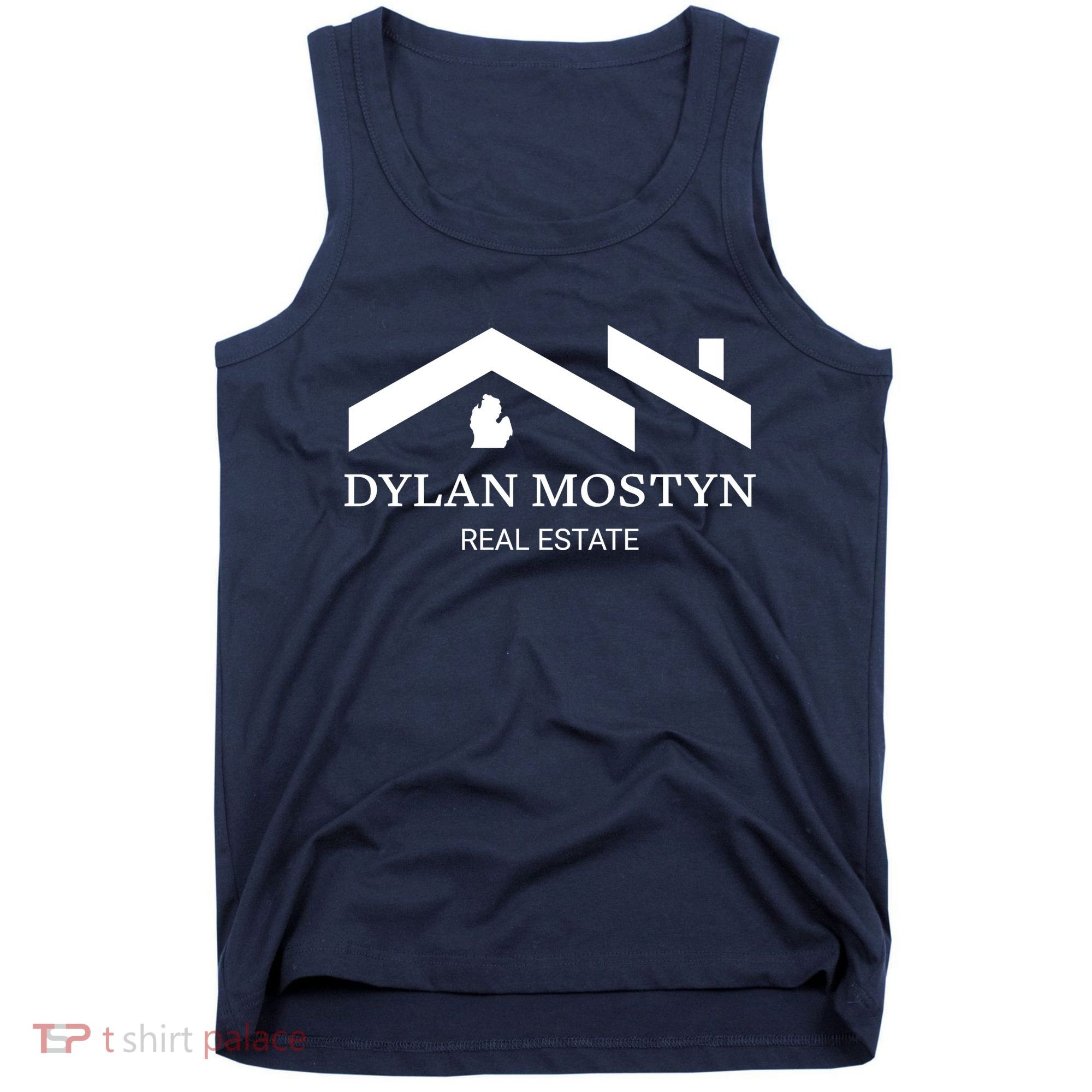 Dylan Mostyn Real Estate Black & White Logo Tank Top
