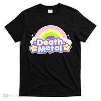 Death Metal Rainbow Halloween Unicorn Rock Concert T-Shirt thumb 0