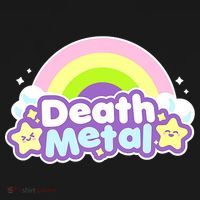 Death Metal Rainbow Halloween Unicorn Rock Concert Women's Tank Top thumb 5