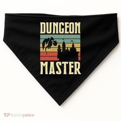 Dungeon Master Retro USA-Made Doggie Bandana