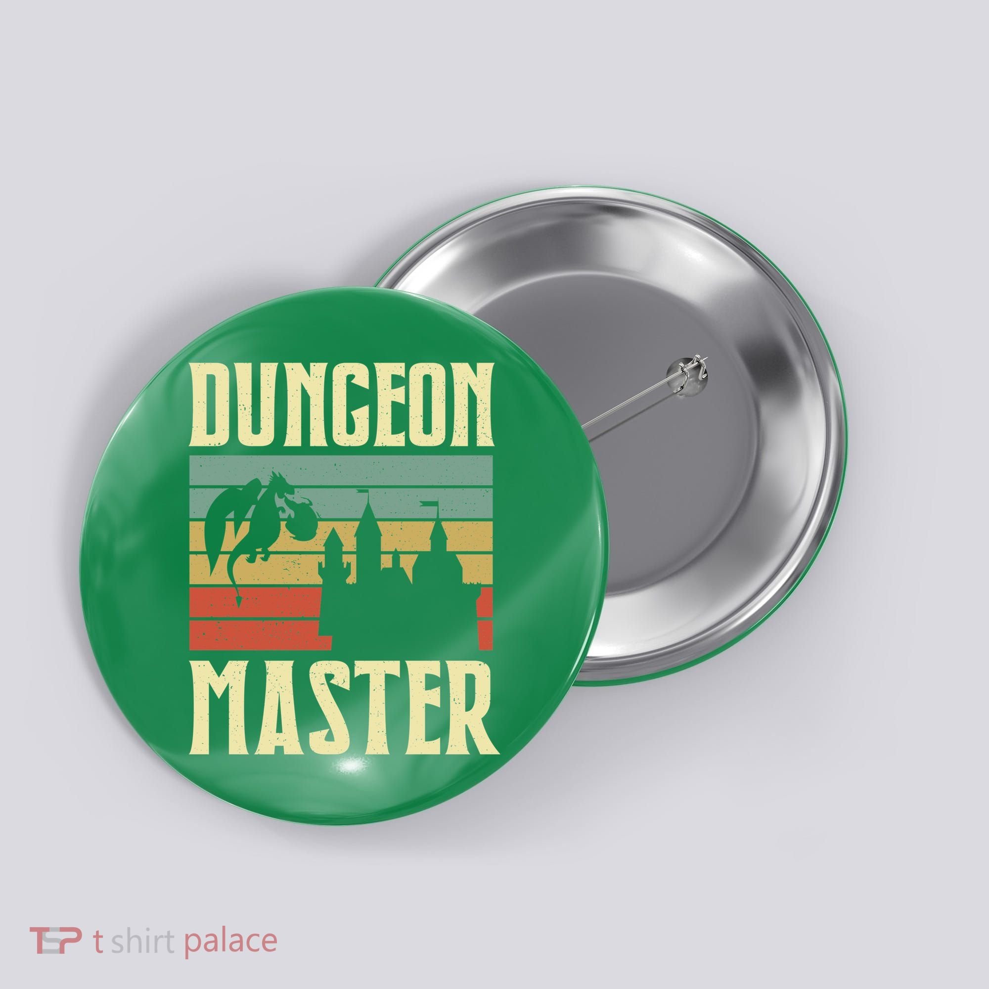 Dungeon Master Retro Button