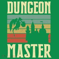 Dungeon Master Retro Button thumb 1