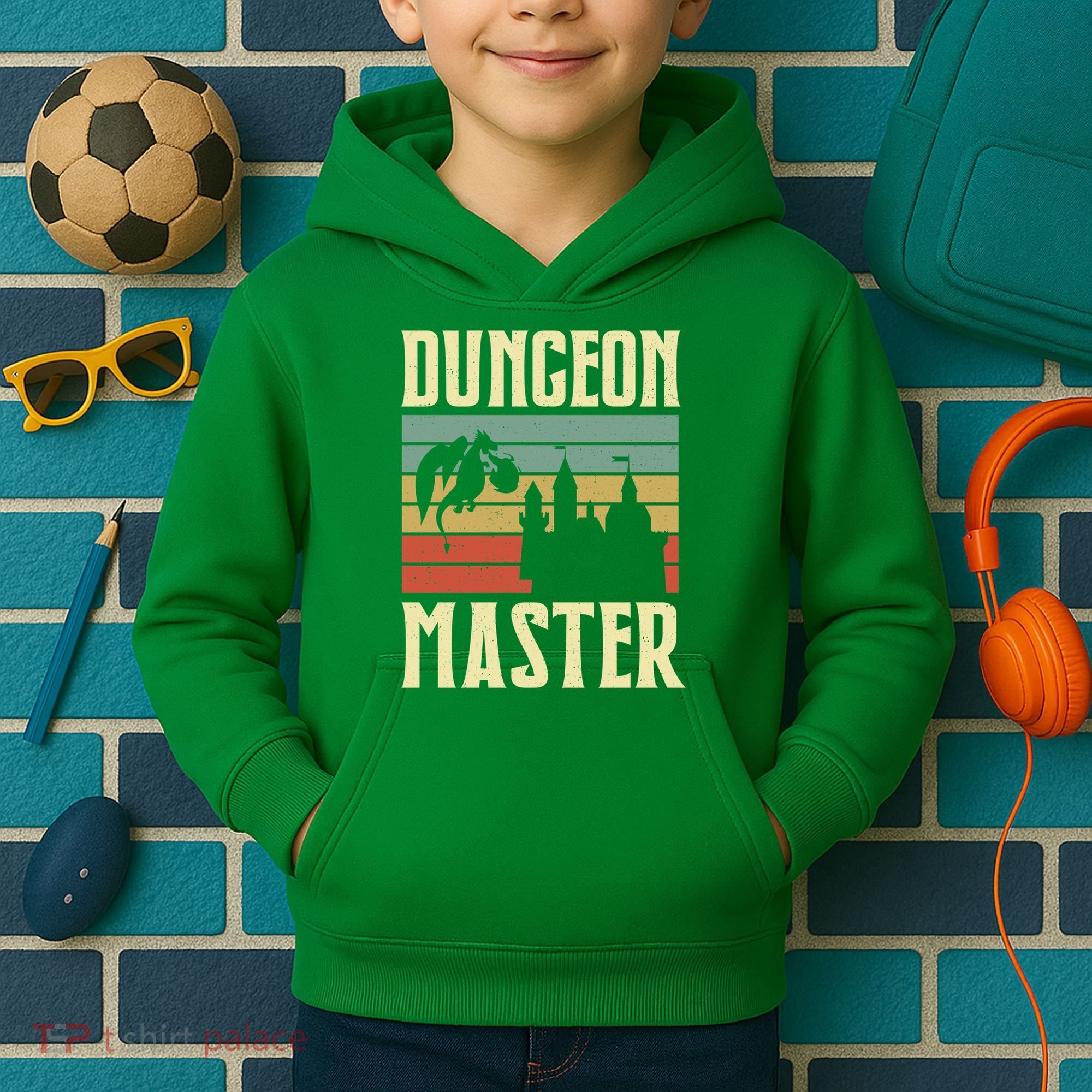 Dungeon Master Retro Kids Hoodie