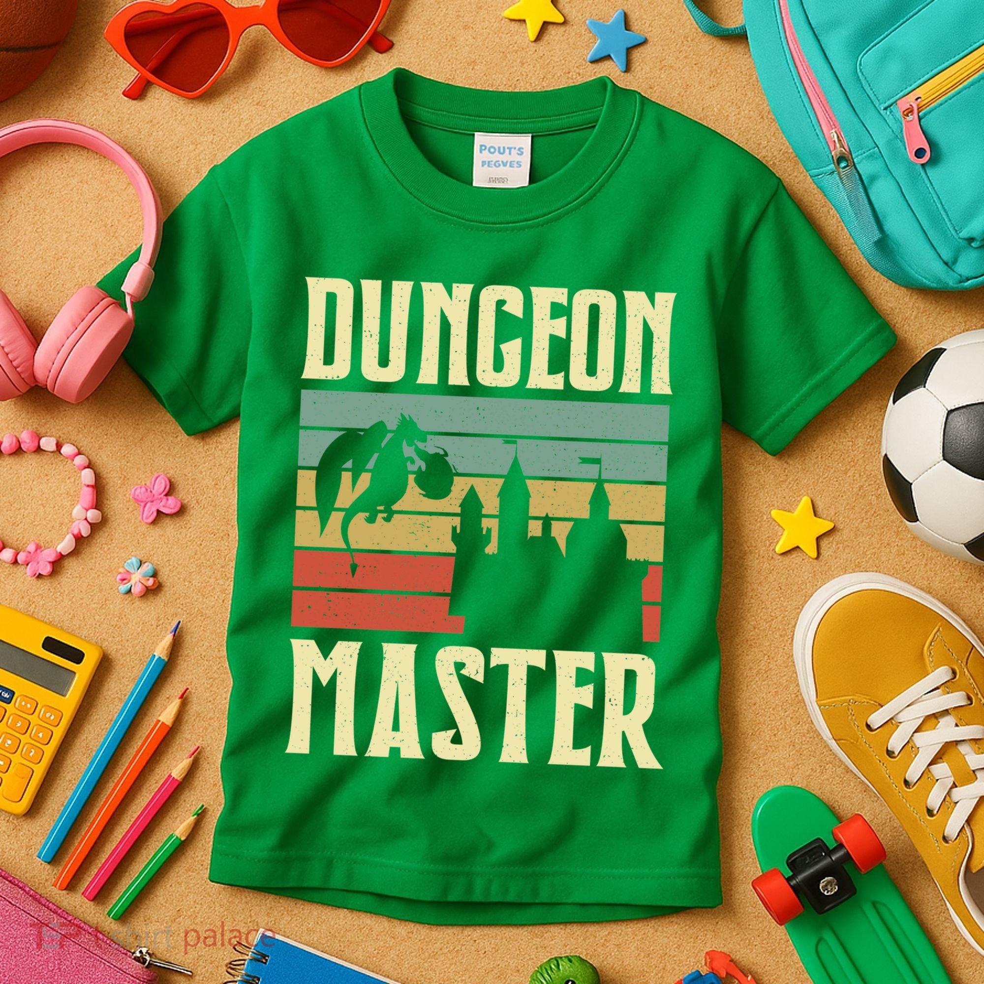 Dungeon Master Retro Kids T-Shirt