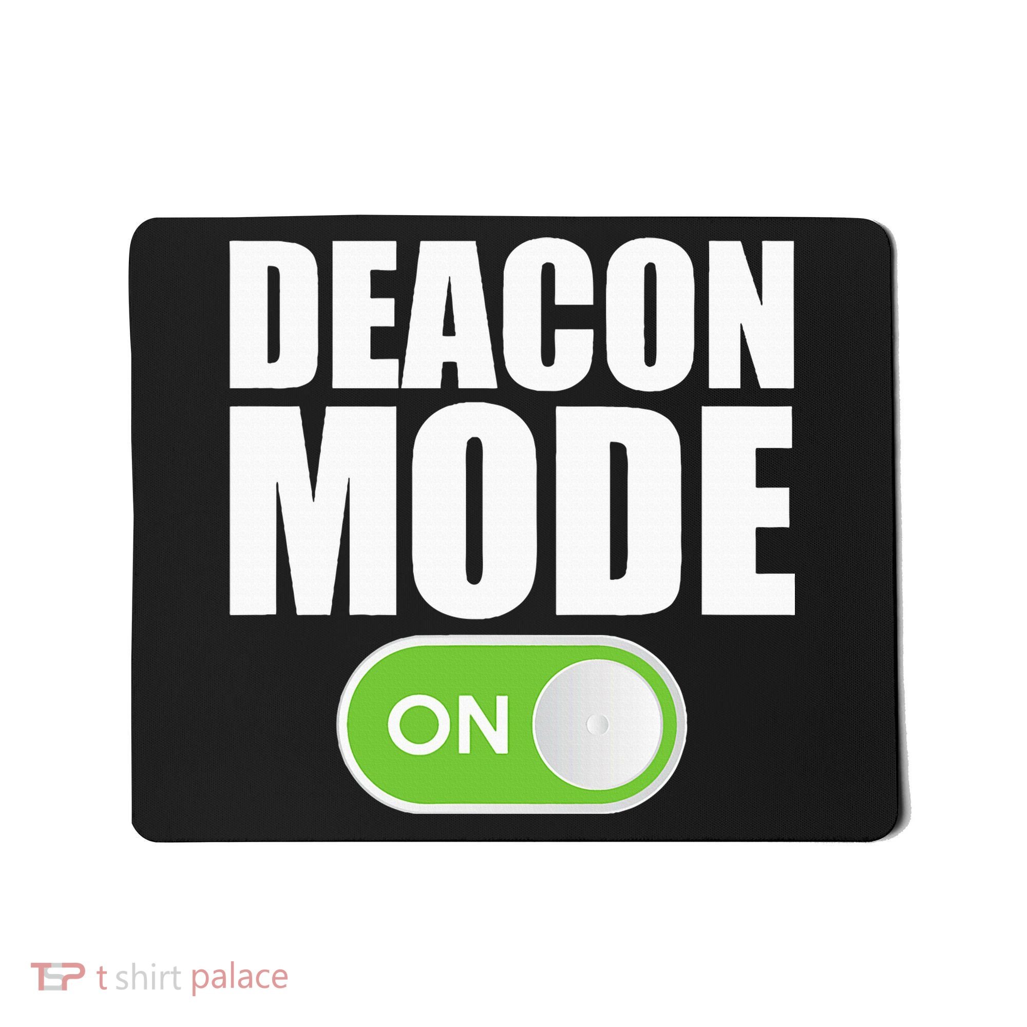 Deacon Mode Religious Christian Minister Catholic Church Mousepad