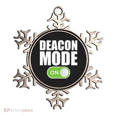 Deacon Mode Religious Christian Minister Catholic Church Ornament