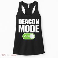 Deacon Mode Religious Christian Minister Catholic Church Women's Tank Top thumb 0