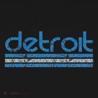 Detroit Michigan Retro Vintage Weathered T-Shirt thumb 7