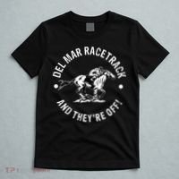 Del Mar Racetrack Horse Racing Racer Fan Equestrian Ca Derby T-Shirt thumb 5