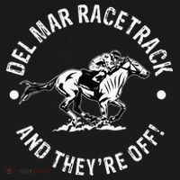 Del Mar Racetrack Horse Racing Racer Fan Equestrian Ca Derby T-Shirt thumb 7
