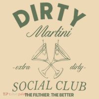 Dirty Martini Social Club Cocktail Bachelorette Tote Bag thumb 4