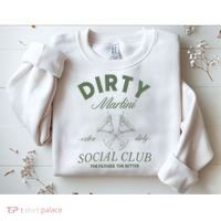 Dirty Martini Social Club Cocktail Bachelorette Sweatshirt thumb 2