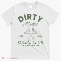 Dirty Martini Social Club Cocktail Bachelorette T-Shirt thumb 0