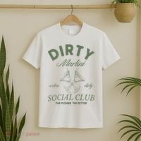 Dirty Martini Social Club Cocktail Bachelorette T-Shirt thumb 2