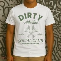 Dirty Martini Social Club Cocktail Bachelorette T-Shirt thumb 3