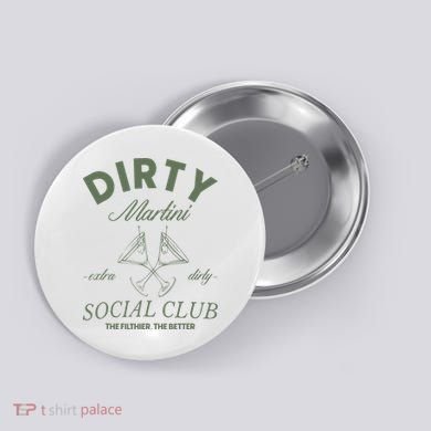 Dirty Martini Social Club Cocktail Bachelorette Button