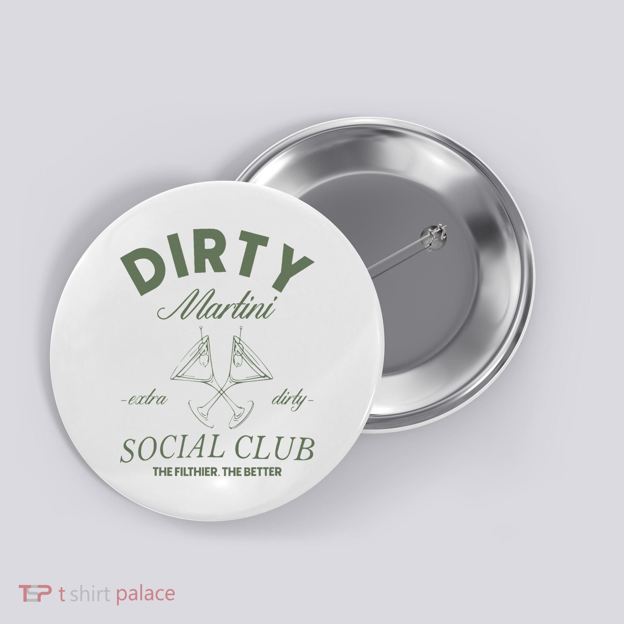 Dirty Martini Social Club Cocktail Bachelorette Button