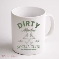 Dirty Martini Social Club Cocktail Bachelorette Coffee Mug thumb 1