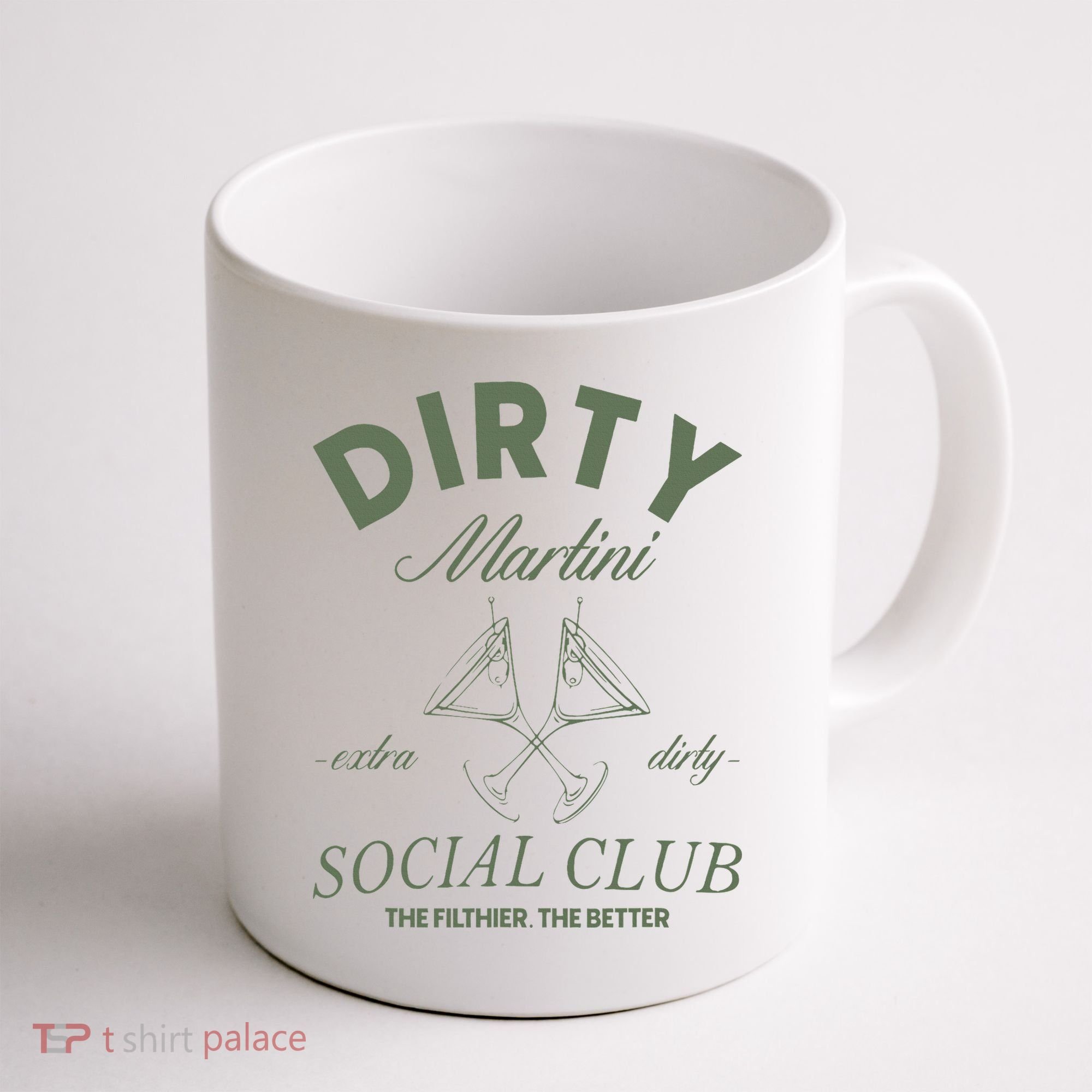 Dirty Martini Social Club Cocktail Bachelorette Coffee Mug