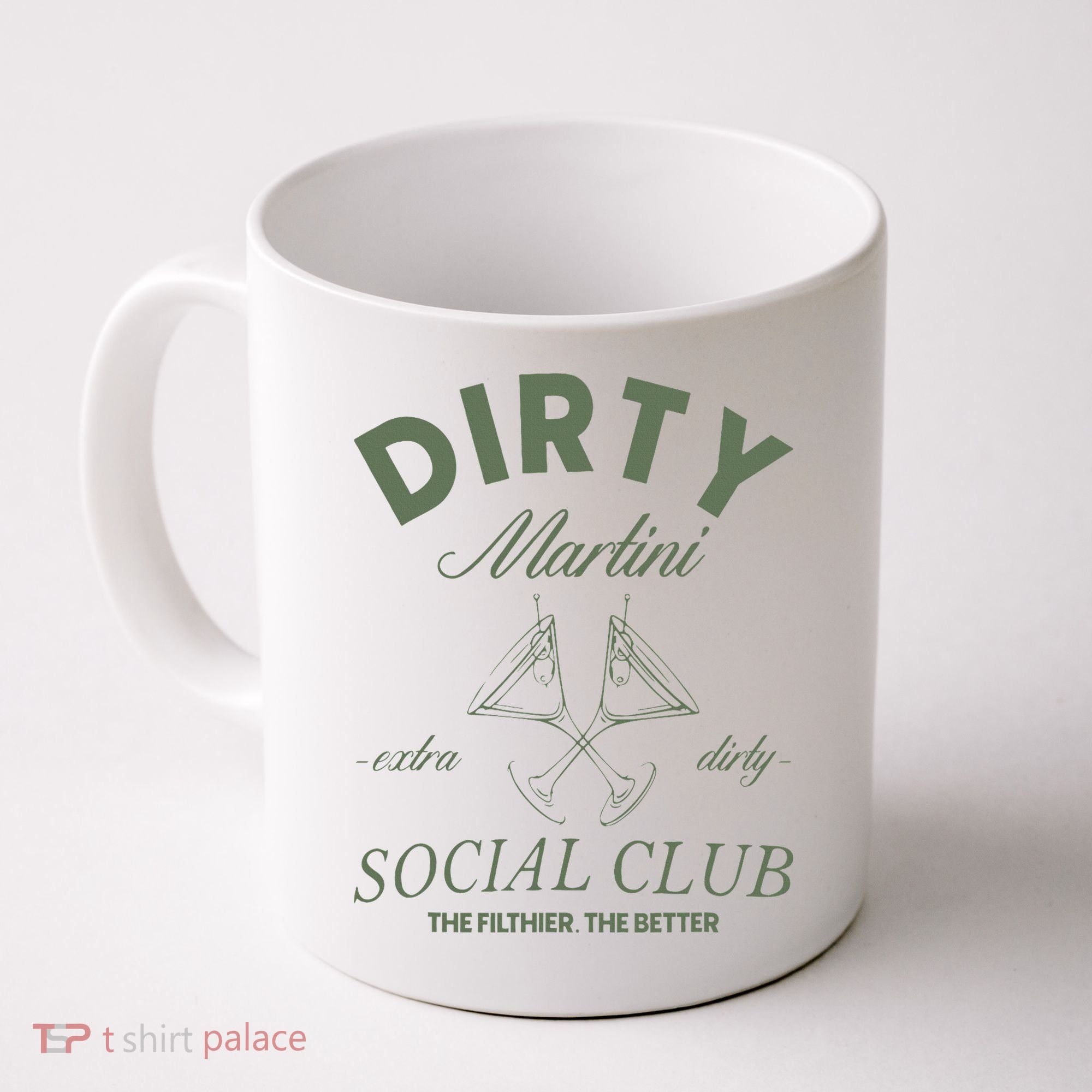Dirty Martini Social Club Cocktail Bachelorette Coffee Mug