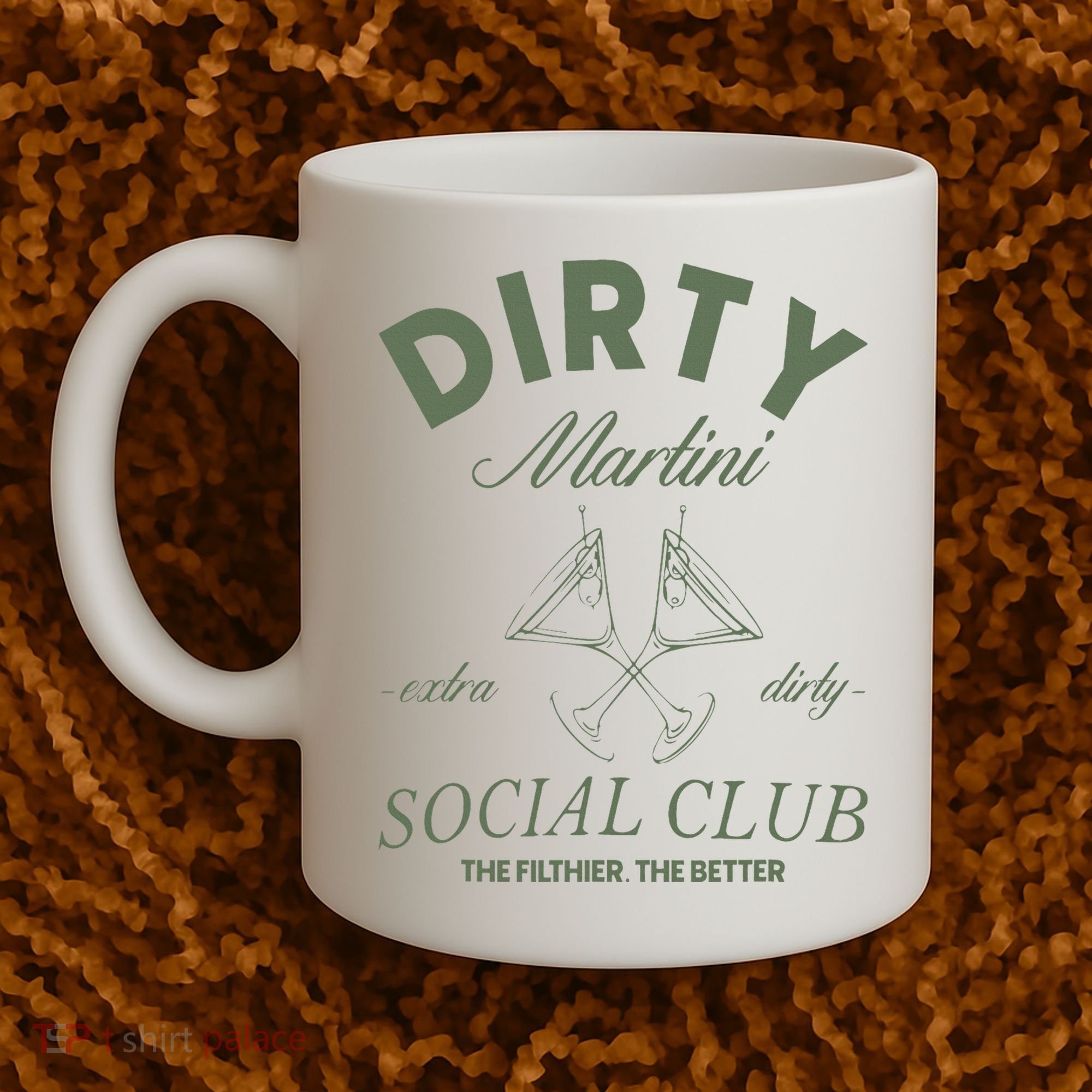 Dirty Martini Social Club Cocktail Bachelorette Coffee Mug