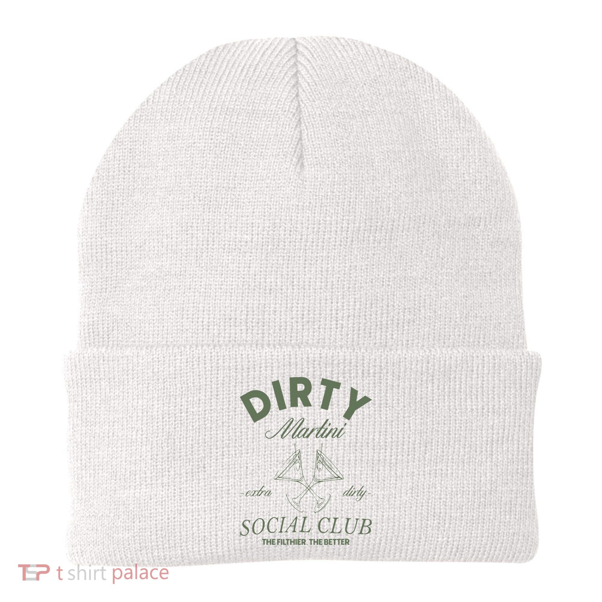 Dirty Martini Social Club Cocktail Bachelorette Beanie