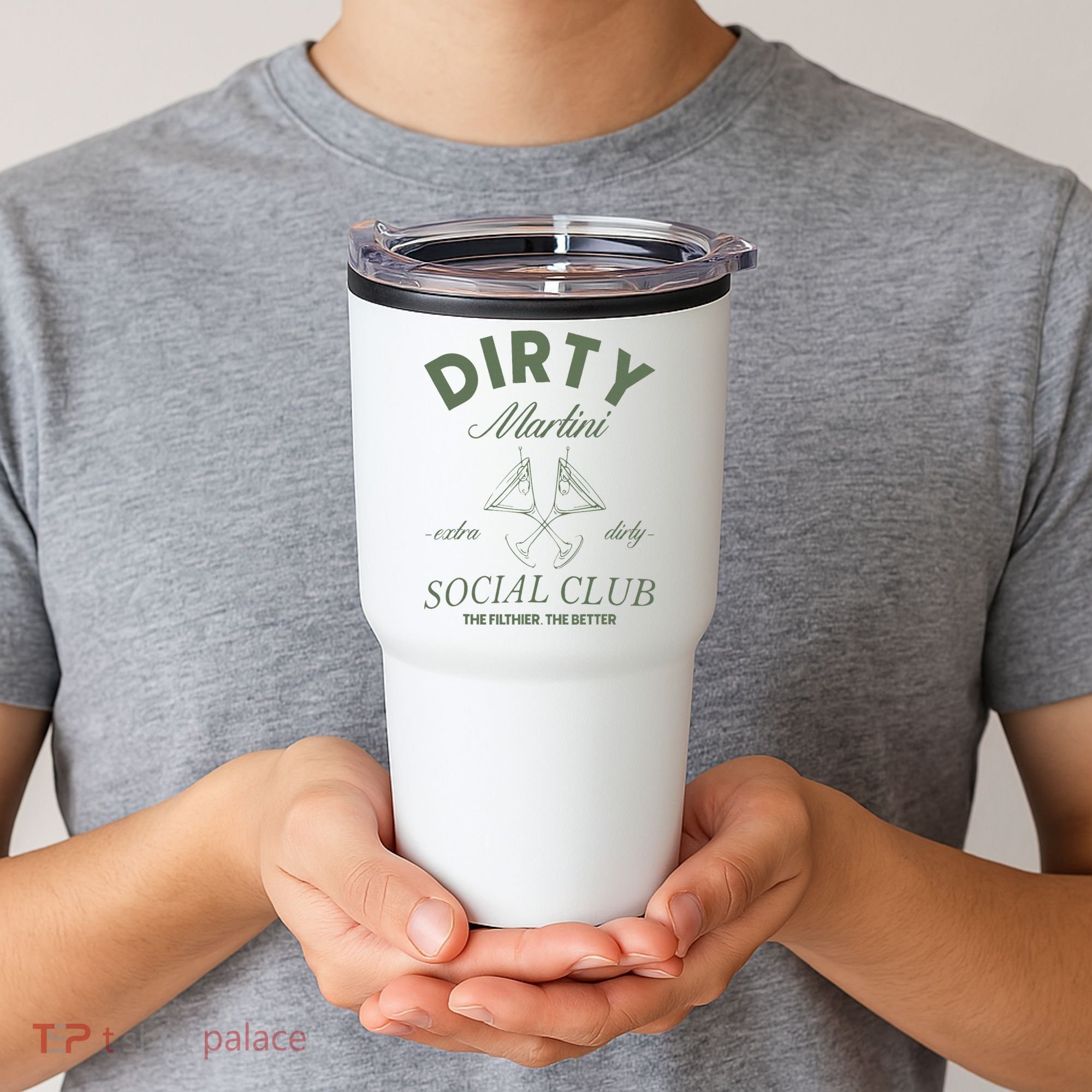 Dirty Martini Social Club Cocktail Bachelorette Tumbler