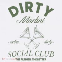 Dirty Martini Social Club Cocktail Bachelorette Women's Tank Top thumb 5