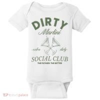 Dirty Martini Social Club Cocktail Bachelorette Baby Bodysuit thumb 0