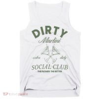 Dirty Martini Social Club Cocktail Bachelorette Tank Top thumb 0