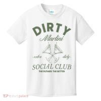 Dirty Martini Social Club Cocktail Bachelorette Kids T-Shirt thumb 0