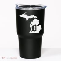 Detroit Michigan State Map Silhouette D United States Tumbler thumb 0