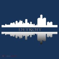 Detroit Mirrored Skyline Hoodie thumb 7