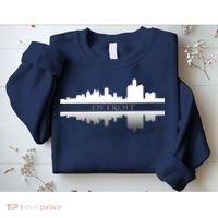 Detroit Mirrored Skyline Sweatshirt thumb 2